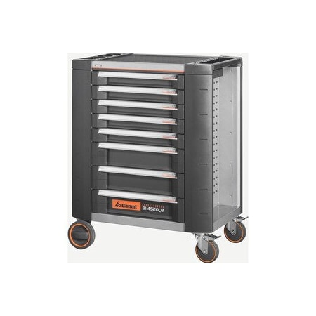 Garant ToolCar Roller Cabinet Roller cabinet, 8 Drawer, 32 in W x 20 in D x 39 in H 914520 8